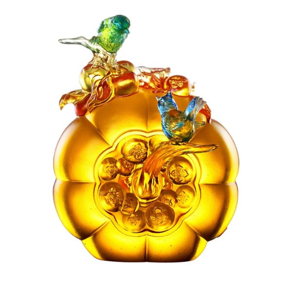 Liuli Crystal Bird, Siskin, The Allure of Spring