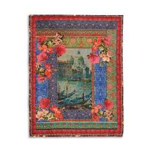 Johnny Was Grand Canal Lightweight Reversible Travel Blanket