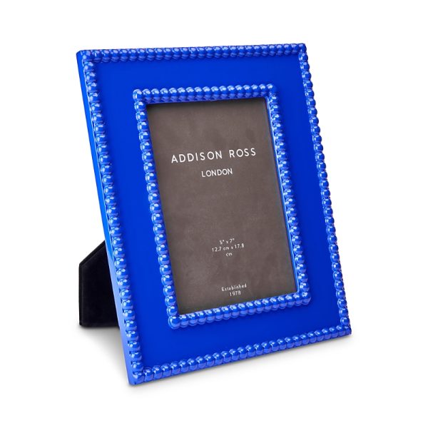 Addison Ross Colbalt Blue Bobbin Picture Frame, 5 x 7
