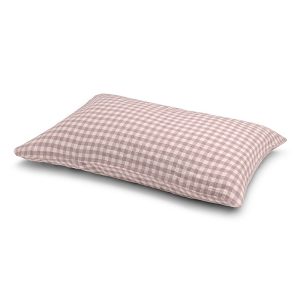 Piglet in Bed Gingham Linen Blend Pillowcase Pair, Square Decorative Pilllow