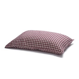 Piglet in Bed Gingham Linen Blend Pillowcase Pair, King