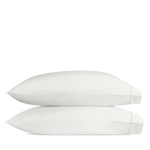 Matouk Ambrose Sateen King Pillowcase, Pair