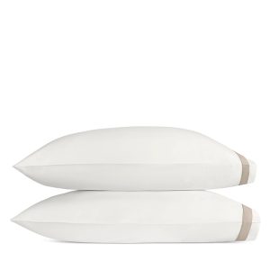 Matouk Ambrose Sateen King Pillowcase, Pair