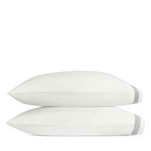 Matouk Ambrose Sateen King Pillowcase, Pair