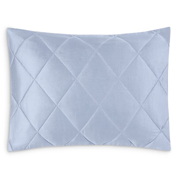 Matouk Nocturne Sateen Quilted Boudoir Sham