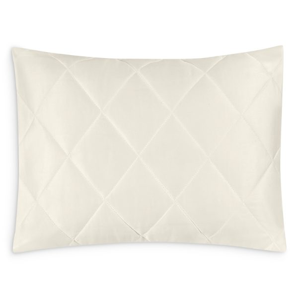 Matouk Nocturne Sateen Quilted Boudoir Sham