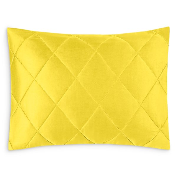 Matouk Nocturne Sateen Quilted Boudoir Sham