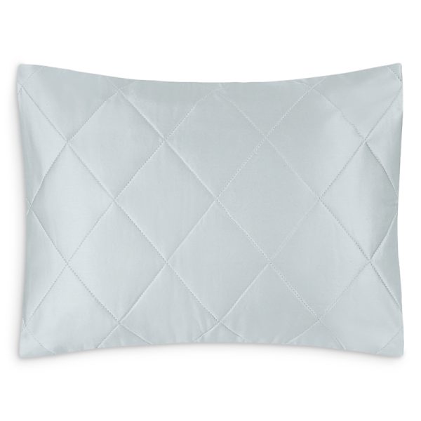 Matouk Nocturne Sateen Quilted Boudoir Sham