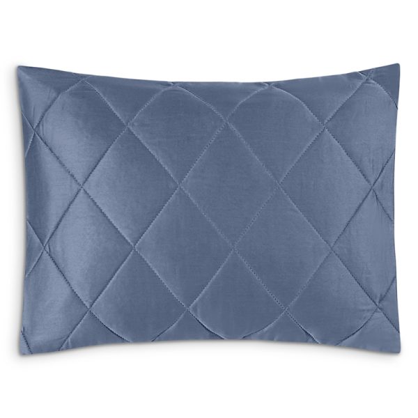 Matouk Nocturne Sateen Quilted Boudoir Sham