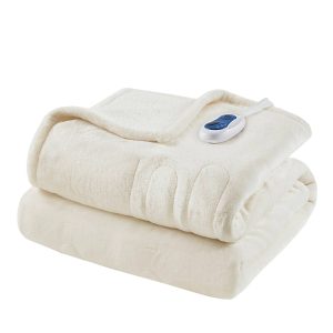 Beautyrest Heated Microlight to Berber Throw, 60 x 70