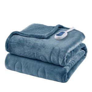 Beautyrest Heated Microlight to Berber Throw, 60 x 70