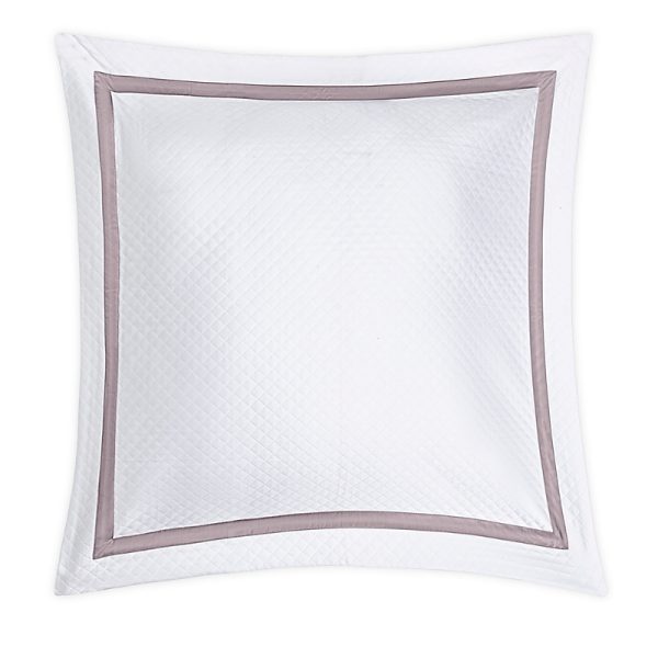 Matouk Lowell Diamond Matelasse Oversized Euro Sham