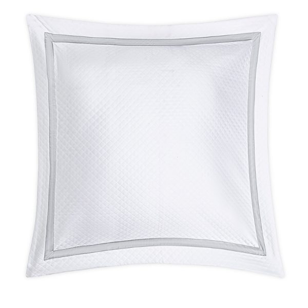 Matouk Lowell Diamond Matelasse Oversized Euro Sham