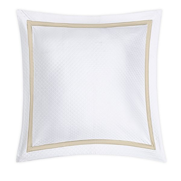 Matouk Lowell Diamond Matelasse Oversized Euro Sham