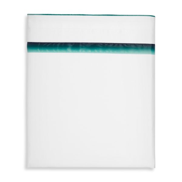 Amalia Home Collection Lagos Gradient Egyptian Cotton Sateen Flat Sheet, King