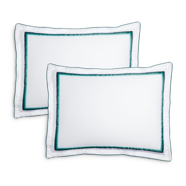 Amalia Home Collection Lagos Gradient Egyptian Cotton Sateen Sham, King, Set of 2