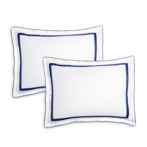 Amalia Home Collection Lagos Gradient Egyptian Cotton Sateen Sham, King, Set of 2