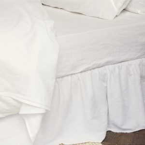 Piglet in Bed Linen Blend Fitted Sheet, Full