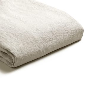 Piglet in Bed Linen Blend Duvet Cover, Queen