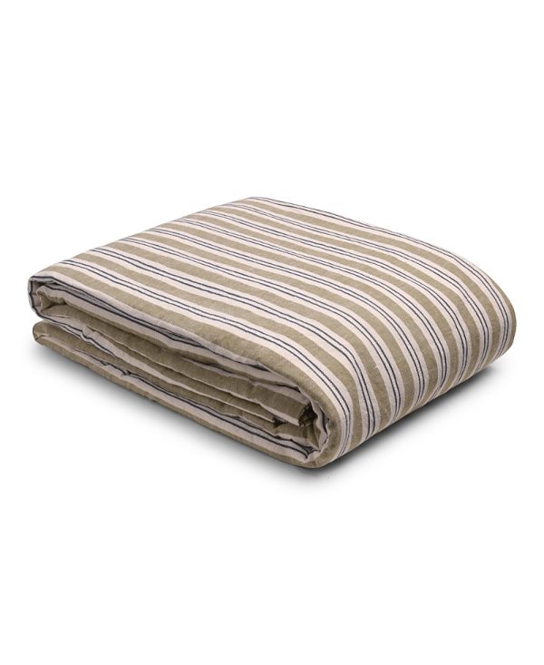 Piglet in Bed Sommerley Stripe Blend Duvet Cover, King