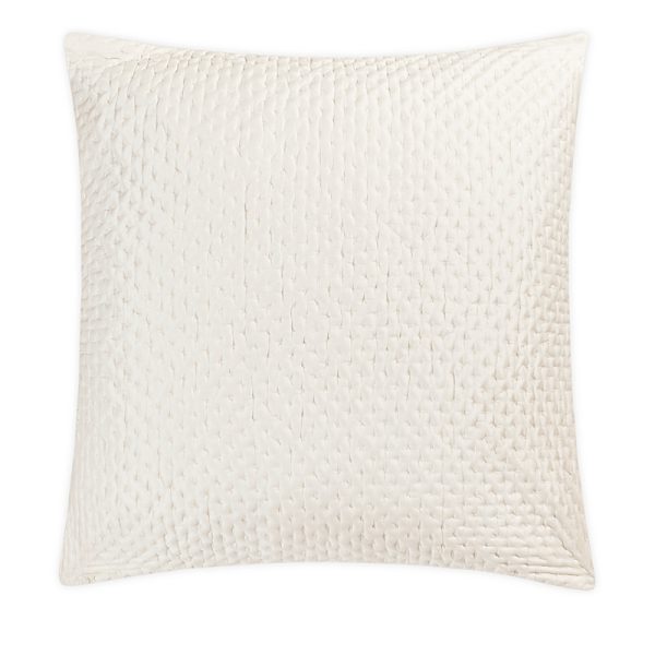 Matouk Margaret Quilted Silk Euro Sham