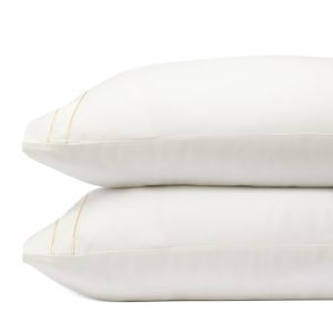 Amalia Home Collection Dalila Sateen Pillowcase, King, Set of 2