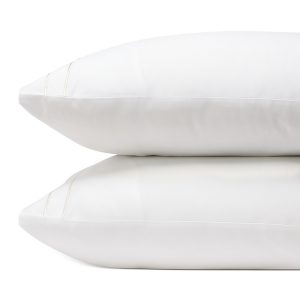 Amalia Home Collection Dalila Sateen Pillowcase, King, Set of 2