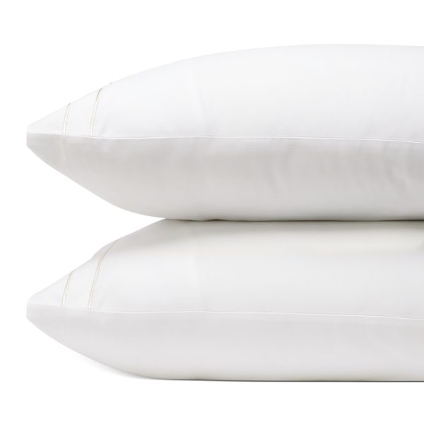 Amalia Home Collection Dalila Sateen Pillowcase, King, Set of 2