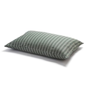 Piglet in Bed Pembroke Stripe Linen Blend Pillowcases, Queen