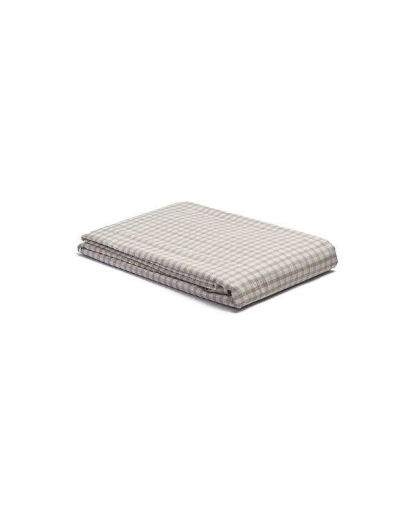 Piglet in Bed Small Gingham Check Duvet Cover, Twin
