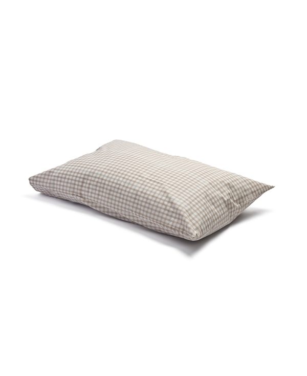 Piglet in Bed Small Gingham Check Pillowcase Pair, Standard