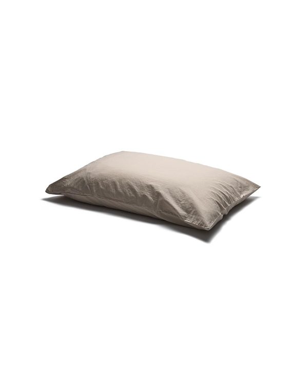 Piglet in Bed Washed Cotton Percale Pillowcase Pair, Square
