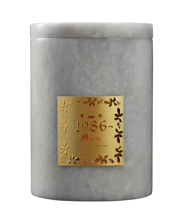 1986 Black Marble Marfa Candle, 30 oz.