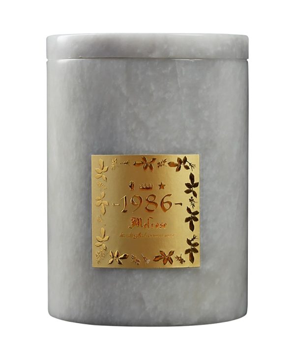 1986 White Marble Melrose Candle, 30 oz.