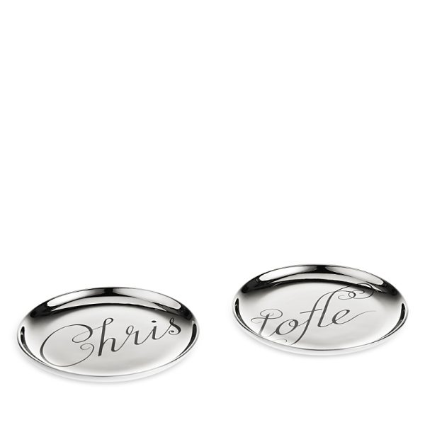 Christofle Chri Chri Coasters, Set of 2