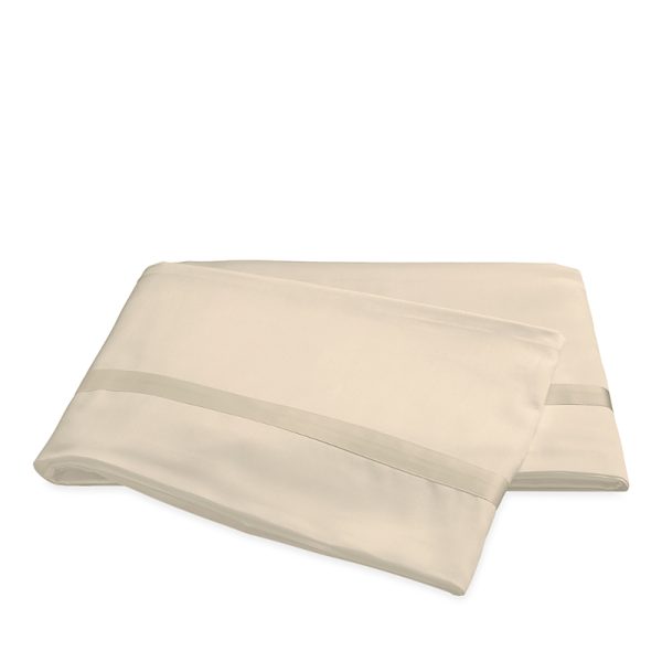 Matouk Nocturne Sateen Flat Sheet, Full/Queen