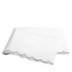 Matouk Dakota Percale Flat Sheet, Full/Queen