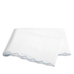 Matouk Dakota Percale Flat Sheet, Full/Queen