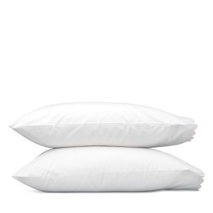 Matouk Dakota Percale King Pillowcase, Set of 2