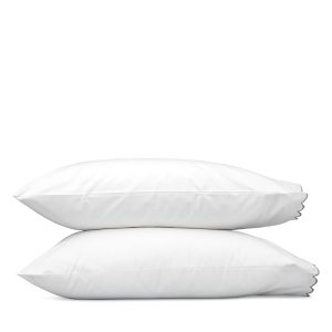 Matouk Dakota Percale King Pillowcase, Set of 2