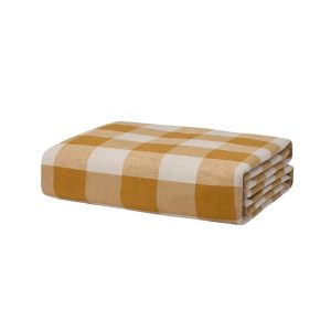 Piglet in Bed Emsworth Plaid Linen Blend Duvet Cover, King