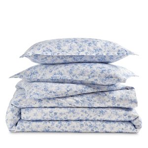Sky Blue Meadow Sateen Duvet Cover Set, King - Exclusive