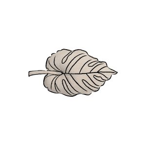 Lorena Canals Leaf Cushion