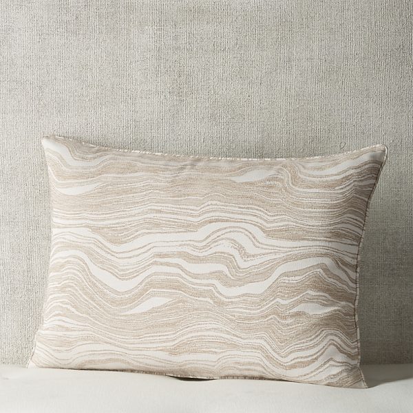 Hudson Park Collection Marbled Sand Sham Set, Standard - Exclusive