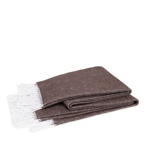Matouk Pezzo Fringe Throw Blanket