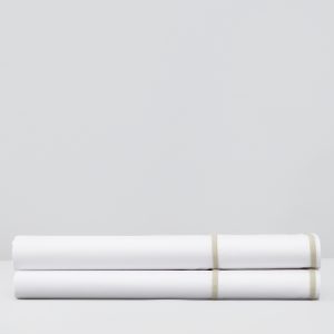 Matouk Ansonia Percale Standard Pillowcase, Pair