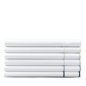 Matouk Ansonia Percale Flat Sheet, Full/Queen