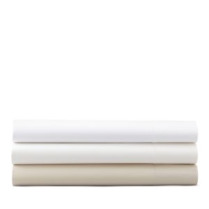 Matouk Luca Hemstitch Percale Flat Sheet, King