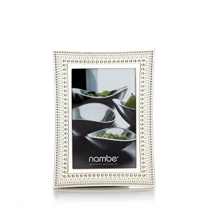 Nambe Beaded Frame, 4 x 6
