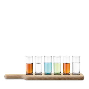 Lsa Oak Paddle & Vodka Set